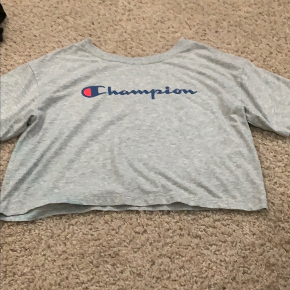 Champion cropped T shirt